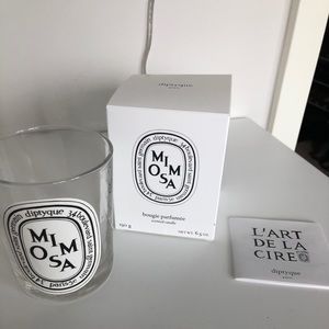 Diptyque Empty Mimosa Candle With Box
